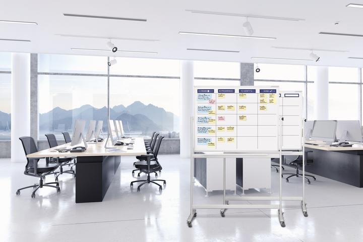 Immagine prodotto Magnetoplan SCRUM BOARD - Set standard per lavagne bianche (1200 x 900 mm)