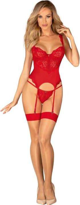 Produktbild Obsessive Amor Cherris Korsett & Tanga L/Xl (XL)