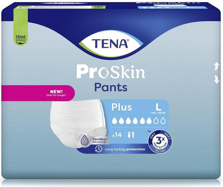 Image du produit Tena Pantalon Plus L (14 x, Large)