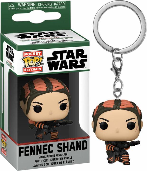 Produktbild Funko Portachiavi Pop! Book of Boba Fett : Fennec Shand