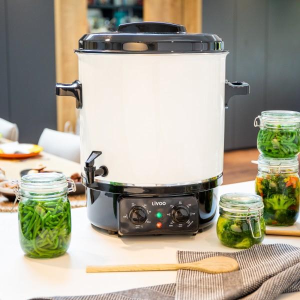 Produktbild Livoo Elektrischer Sterilisator für Einmachgläser (27 l)