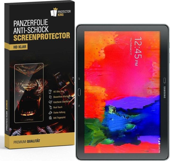 Actual product image Protectorking 6x Panzerfolie Anti-Shock HD Klar (6 Piece, Galaxy Note Pro 12.2)