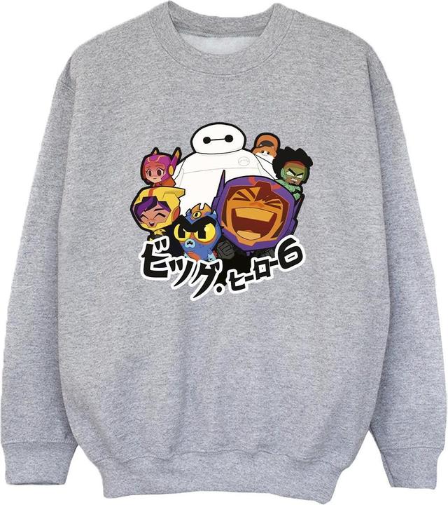 Image du produit Disney - Sweat BIG HERO BAYMAX GROUP MANGA - Garçon (128)
