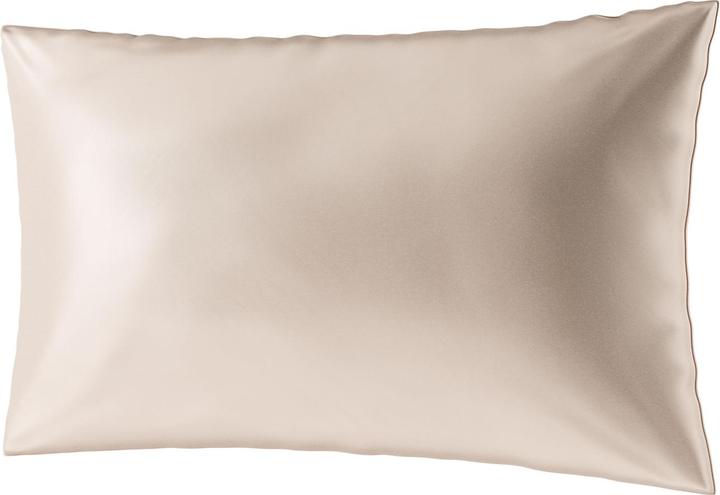 Productafbeelding Ailoria BEAUTY SLEEP zijden rits kussensloop (40x60) (beige) (Dekbedovertrek, 60 x 40 cm)