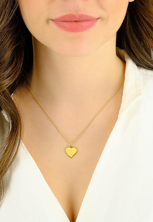 Actual product image Muau Heart (750/18K yellow gold)