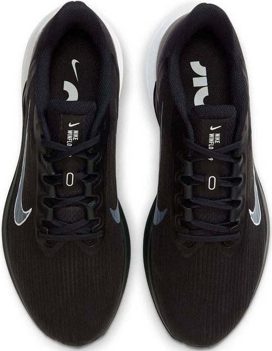 Produktbild Nike Air Winflo 9 Men"s Road R BLACK/WHITE-DK SMOKE GREY Grösse: 9 (42.5)