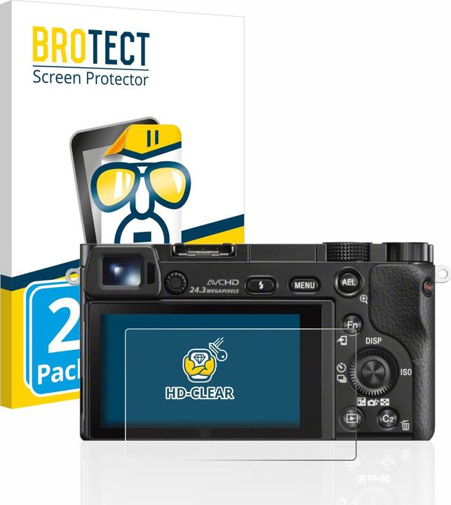 Actual product image BROTECT Screen Protector Clear (Screen protector, Alpha 6000)