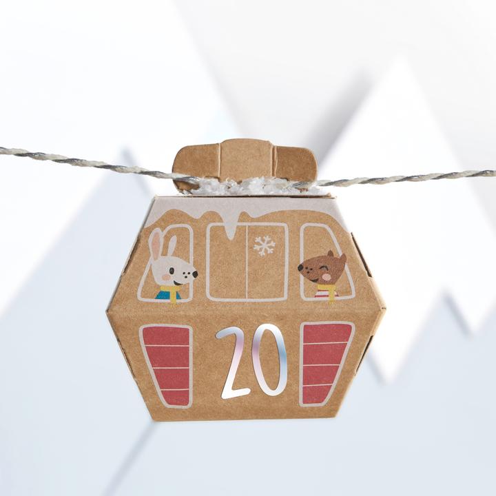 Immagine prodotto Folia Calendario dell'Avvento set di lavoretti VILLAGGIO NELLA NEVE