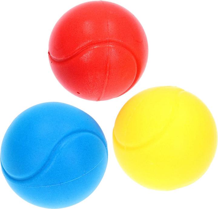 Actual product image NoName Soft Tennis Ball 3 Pcs. Disp.