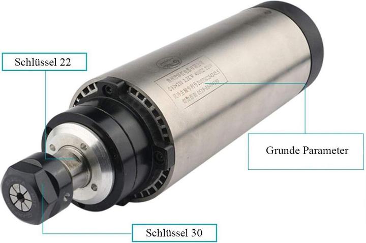 Image du produit Rattmmotor Kit moteur de broche CNC