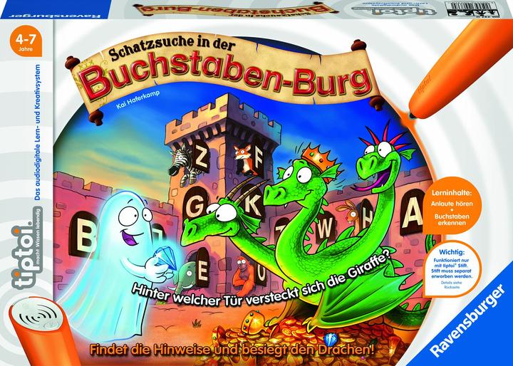 tiptoi Schatzsuche in der Buchstabenburg (Deutsch)
