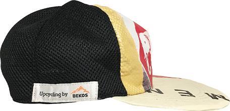 Actual product image Bekos Upcycling - Basecap from recycled cement bags Elephant Patchwork (One size)