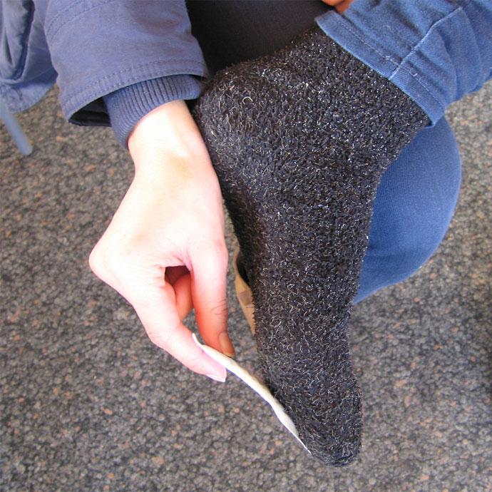 Actual product image Thermopad Toe Warmer