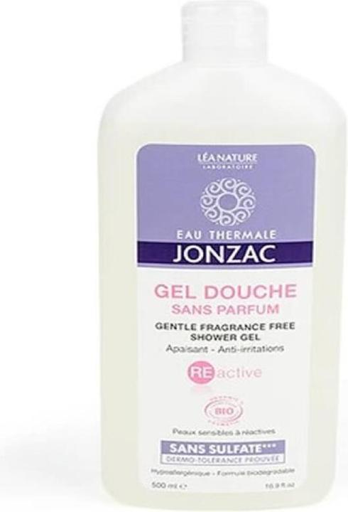 Actual product image Léa Nature Eau de Jonzac Reactive Daily Gentle Fragrance Free Shower Gel 500ml (250 ml)
