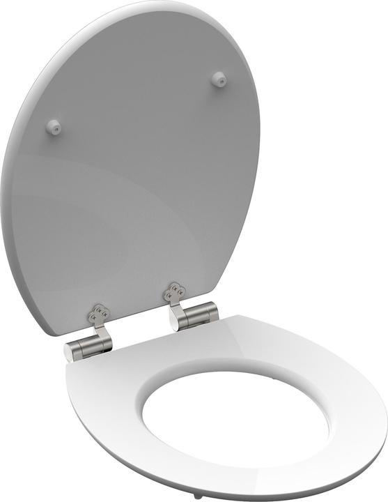 Actual product image Schütte MDF HG WC-Sitz BLUE WOOD