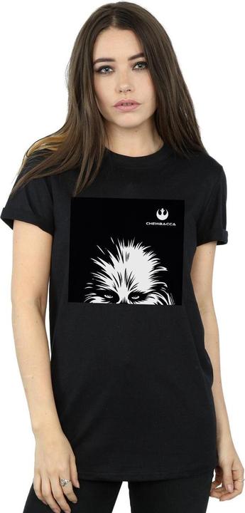 Immagine prodotto Star Wars Chewbacca Look Maglietta Ampia Donna (L)