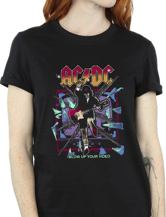 Produktbild AC/DC Blow Up Your Video Jump Baumwolle Boyfriend TShirt (4XL)
