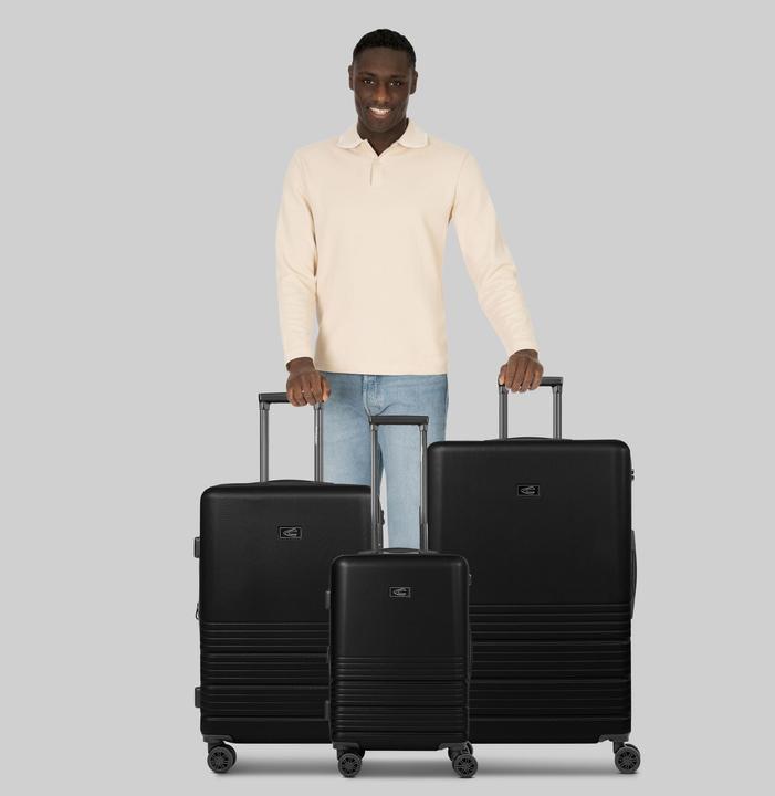 Produktbild Camel Active Hanoi 4 Rollen Kofferset 3-teilig mit Dehnfalte (202 l)