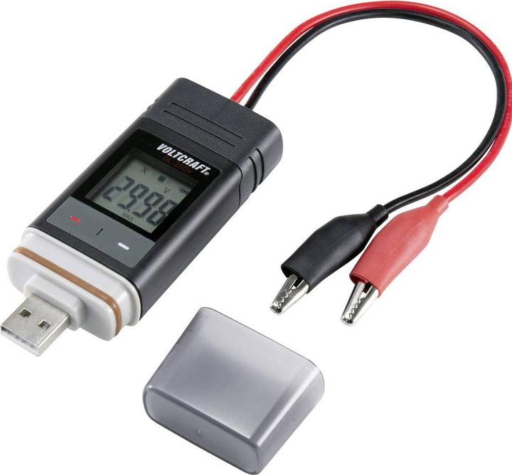Actual product image Voltcraft VC-11015505 DL-250V Voltage data logger Measured variable voltage 0.01 to 30V PDF function