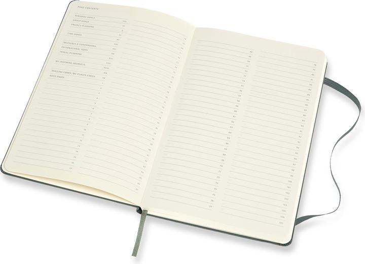 Actual product image Moleskine Notebook (A5, Lined, Hardcover)