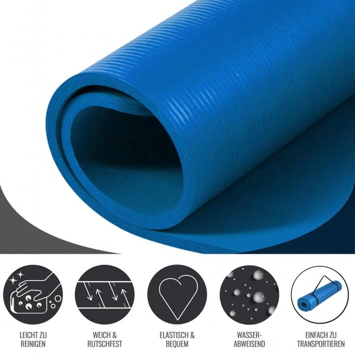 Actual product image Gorilla Sports yoga mat (15 mm)