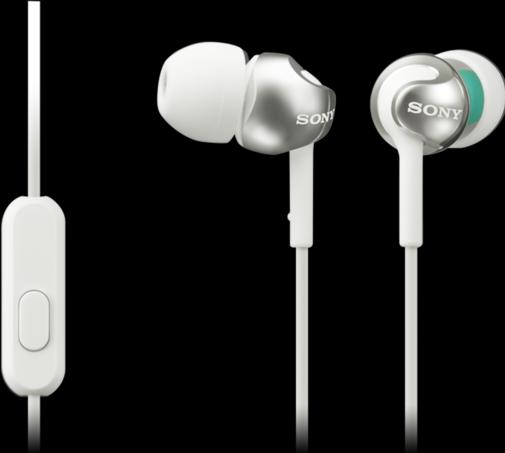 Actual product image Sony Mdr-Ex110ap (No noise cancelling, Cable)