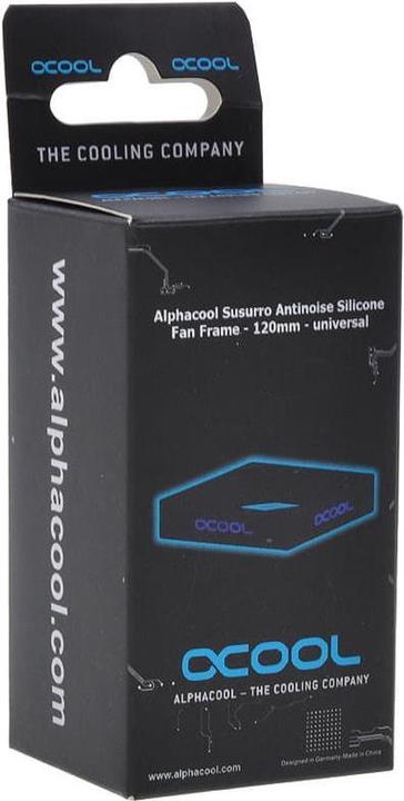 Actual product image Alphacool Susurro Antinoise Silicone Fan Frame - 120mm - universal
