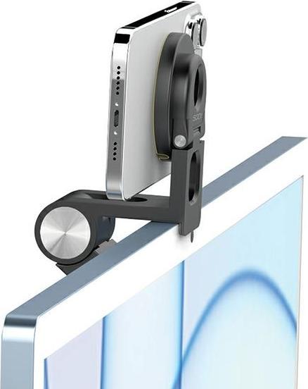 Image du produit Sodi Wielofunkcyjny uchwyt indukcyjny 3w1 do iMaca BM-330 czarny/black MagSafe