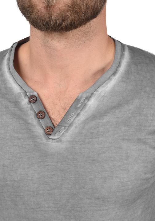 Image du produit Solid Tinox -T-shirt à manches longues Avec Encolure En V - Pour Homme 100% Coton (M)