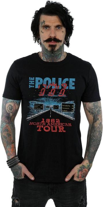 Actual product image The Police Mens North American Tour V2 T-Shirt (S)