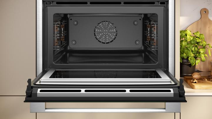 Produktbild Neff N 90, Built-in compact oven with microwave function, 60 x 45 cm, Stainless steel, C24MS31N0