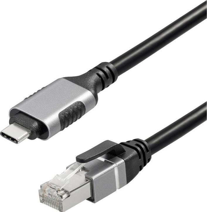 Actual product image Maxtrack Ethernet-Kabel USB-C auf RJ45, 1m (USB-C, RJ45 (1x))