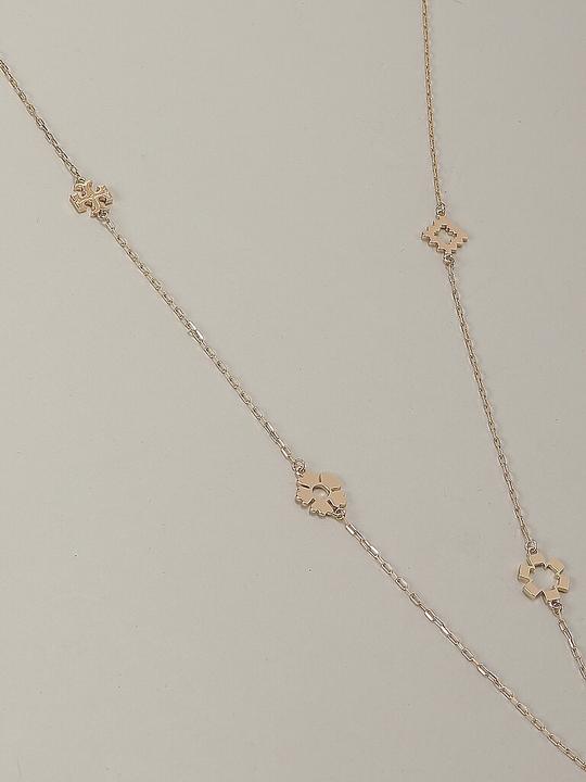 Image du produit Tory Burch Collier KIRA CLOVER LONG NECKLACE