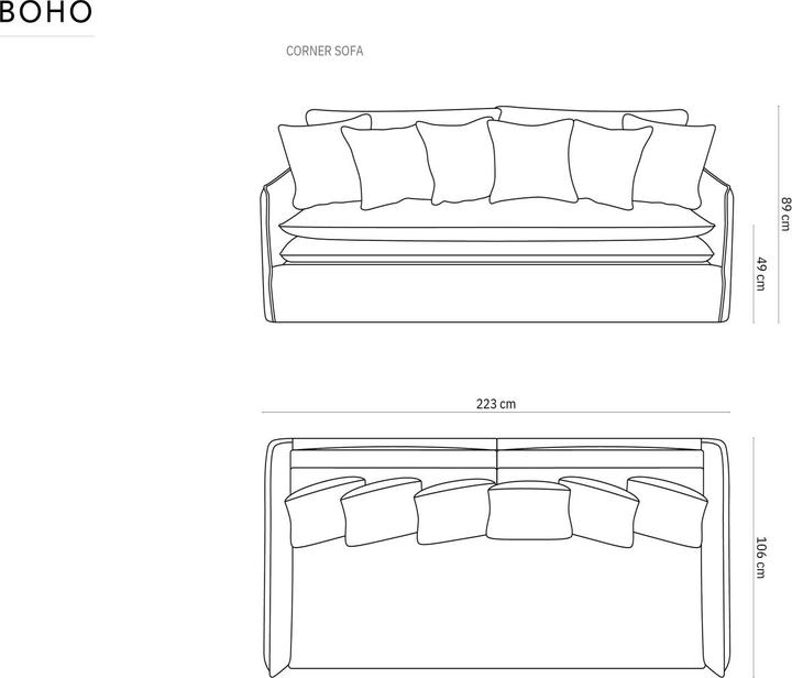 Immagine prodotto Micadoni Boho (2 posti, 3 posti, 4 posti)