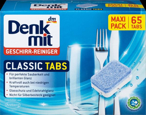 Produktbild dm Denkmit Spülmaschinen-Tabs Classic (Tabs, 65 x)