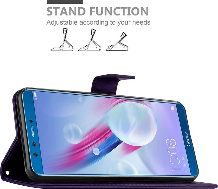 Productafbeelding Cadorabo Bloemen Boekomslag (Honor 9 Lite)