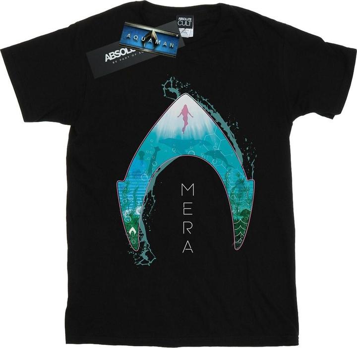 Aquaman Mera Ozean Logo TShirt