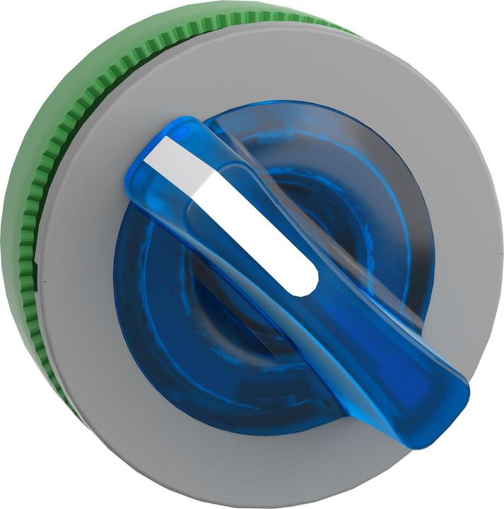 Actual product image Schneider Electric Illuminated selector switch, front, plastic, ZB5FK1263C0