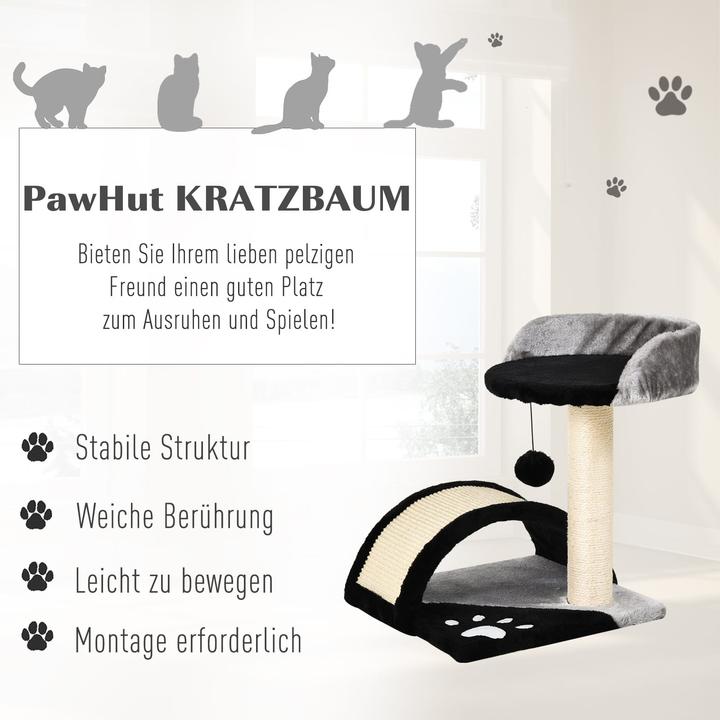 Immagine prodotto Jamb Albero per gatti (46 cm, Nero)