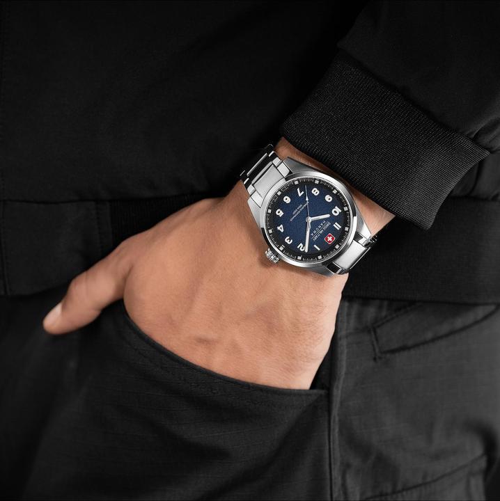 Image du produit Swiss Military Hanowa Herrenuhr (Montre analogique, 42 mm)
