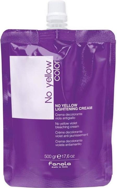 Immagine prodotto Fanola Crema sbiancante No Yellow Violet 500 g (Giallo, Viola)