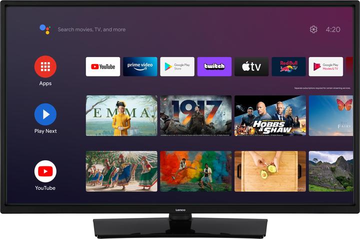 Produktbild Lenco LED-3263BK 32-Zoll Android-Smart-TV (32", LED, HD ready)