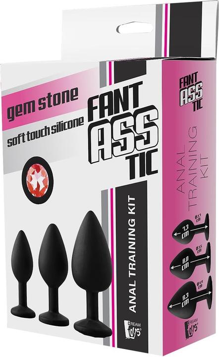 Image du produit Dream Toys Fantastique Kit De Formation Anale Pierre Rouge