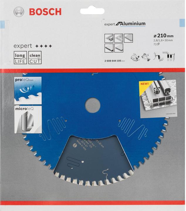 Actual product image Bosch Professional Zubehör Circular saw blade Expert for Alum