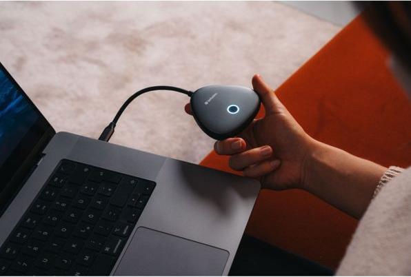 Actual product image Verbatim WDA-02 (USB-C, 3 Ports)