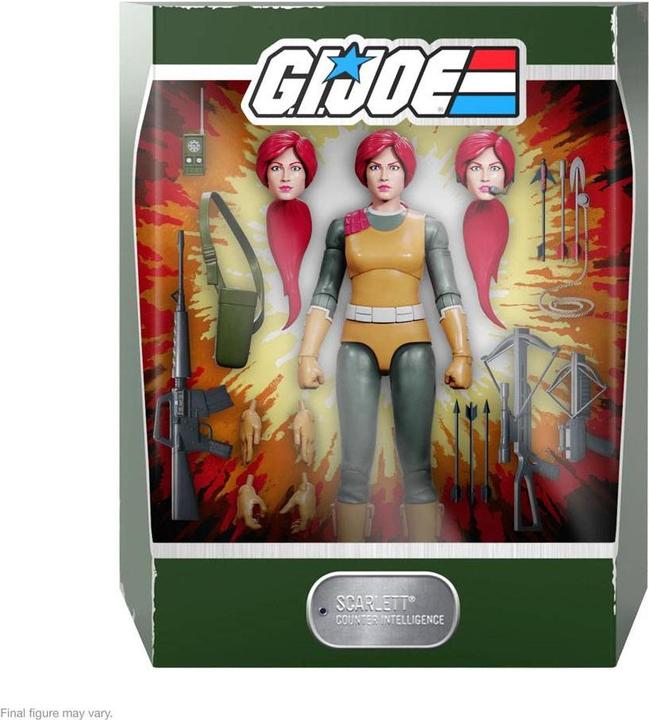 Produktbild Super7 G.I. Joe figurine Ultimates Scarlett 18 cm