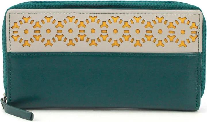 Eastern Counties Leather Rachel Leder Brieftasche Lasergeschnitten