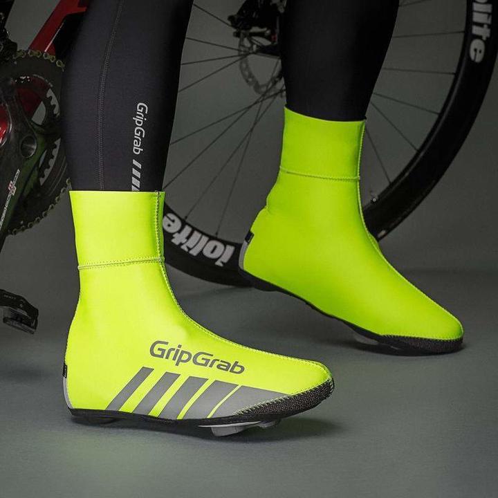 Actual product image GripGrab RaceThermo Hi-Vis Overshoe (S)