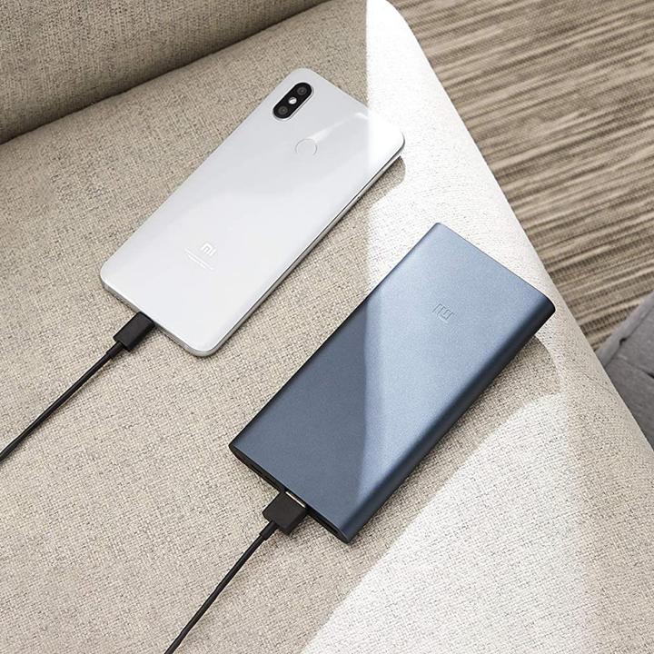 Actual product image Xiaomi Mi Powerbank 3 (10000 mAh, 18 W, 37 Wh)