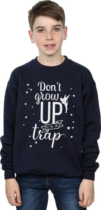 Actual product image Disney Boys Tinker Bell Don't Grow Up Sweatshirt (128)
